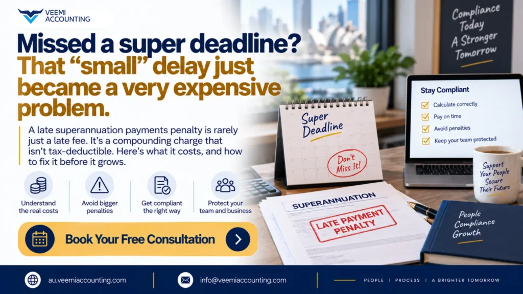 Missed a Super Payment Deadline in Australia? What It Costs You and How to Catch Up